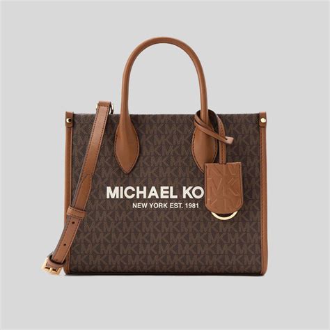 michael kors mirella tote brown|Michael Kors crossbody bag brown.